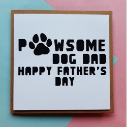Dog dad - fathers day card