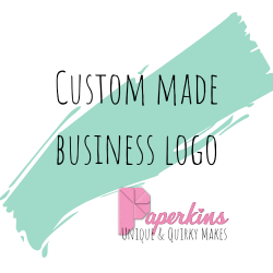 Custom paper cut business logo