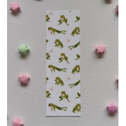 Frog bookmark.