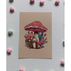 Mushroom print