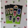 Power rangers sticker sheet